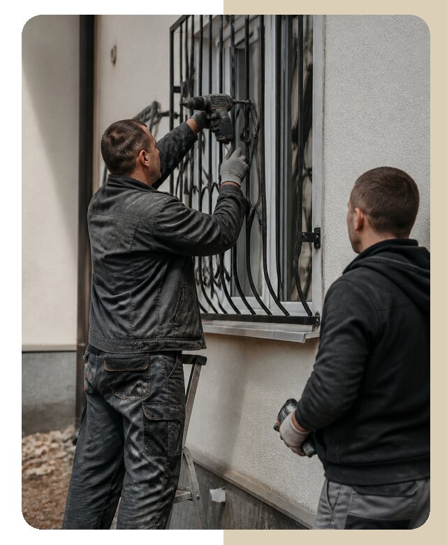 Установка наружных решеток в Тутаеве от 5137 р. | ДвериЛегко-Ттв